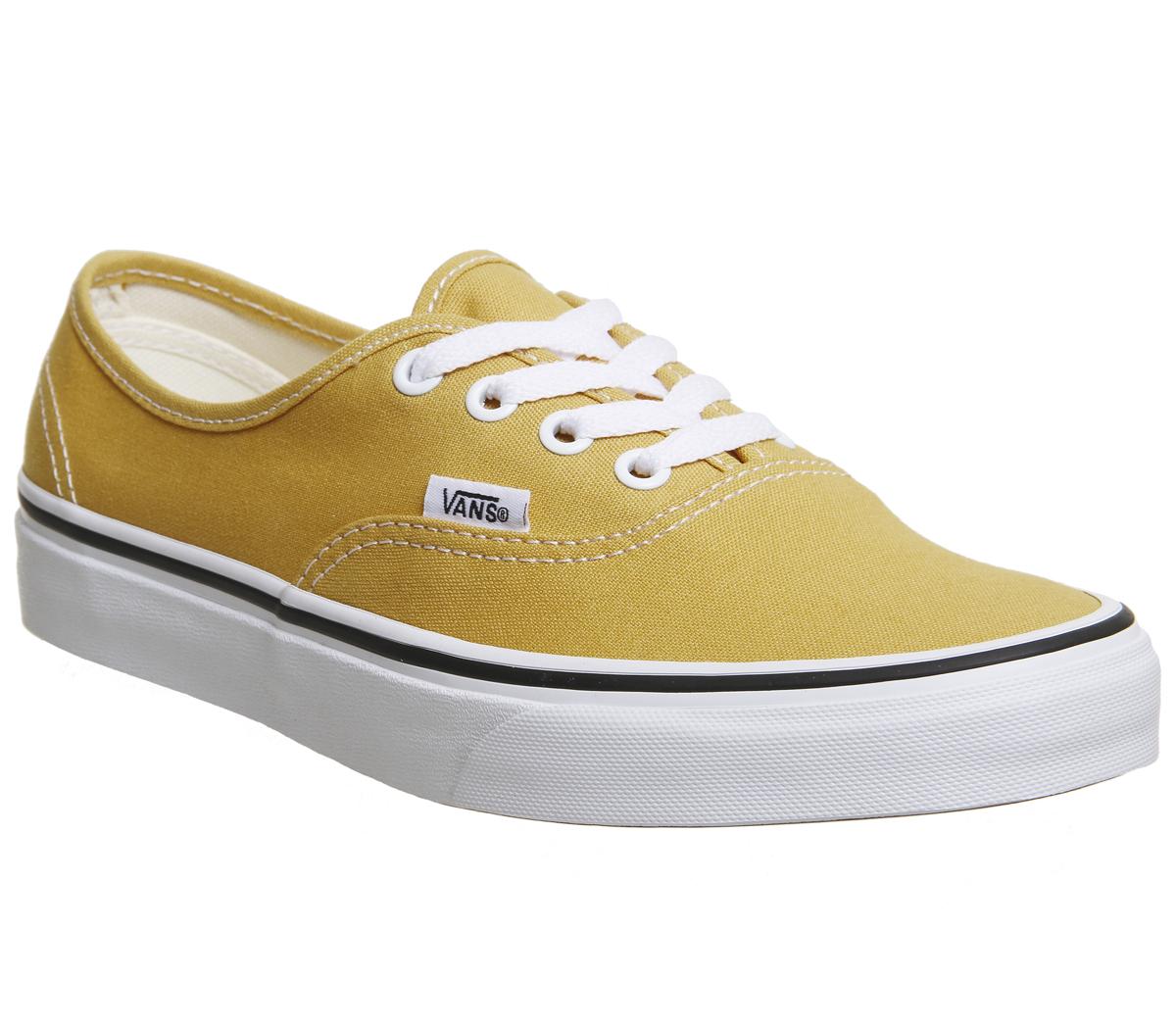 Vans Authentic Trainers Ochre True White - Sneaker damen