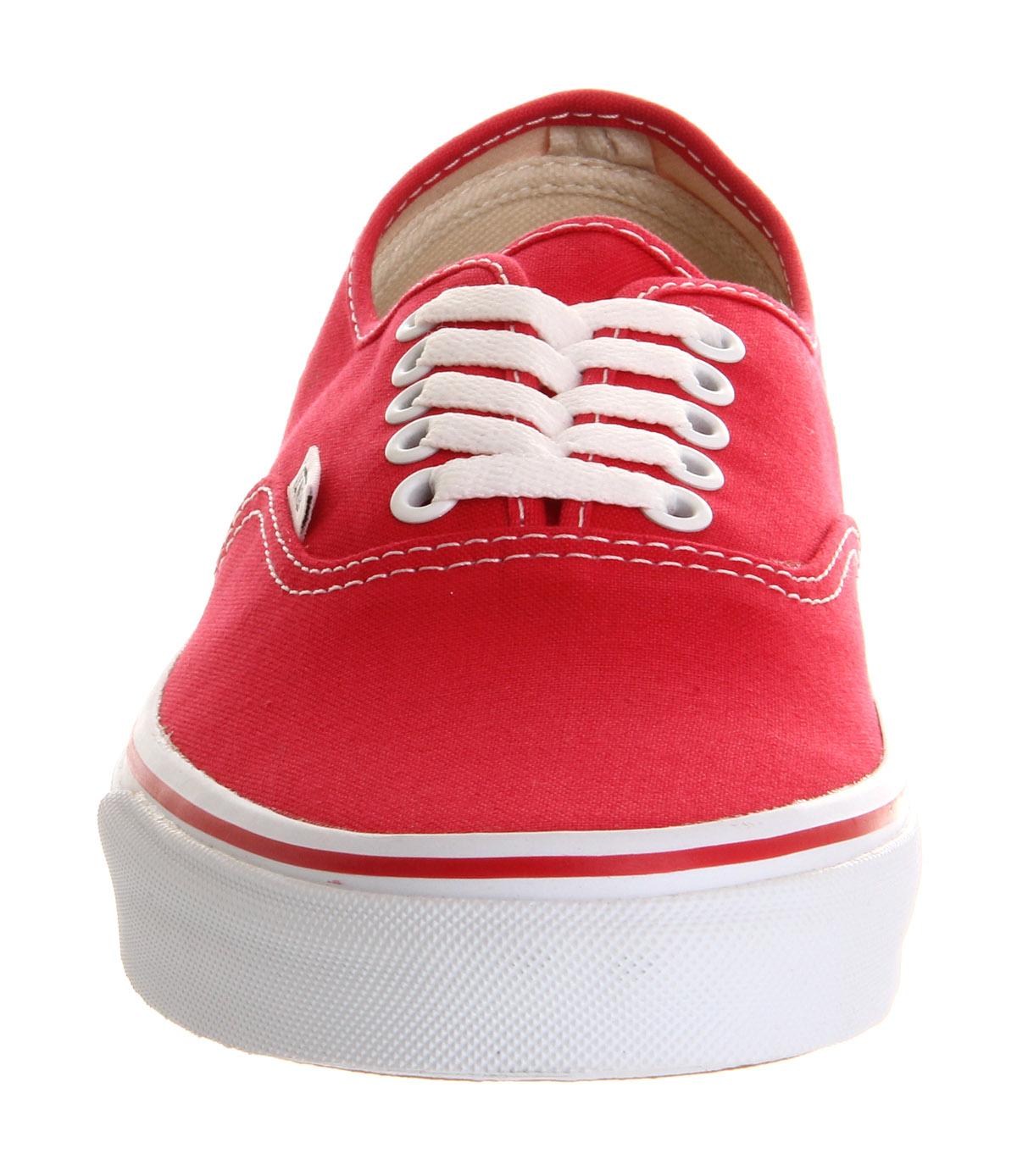 vans shoes dark red