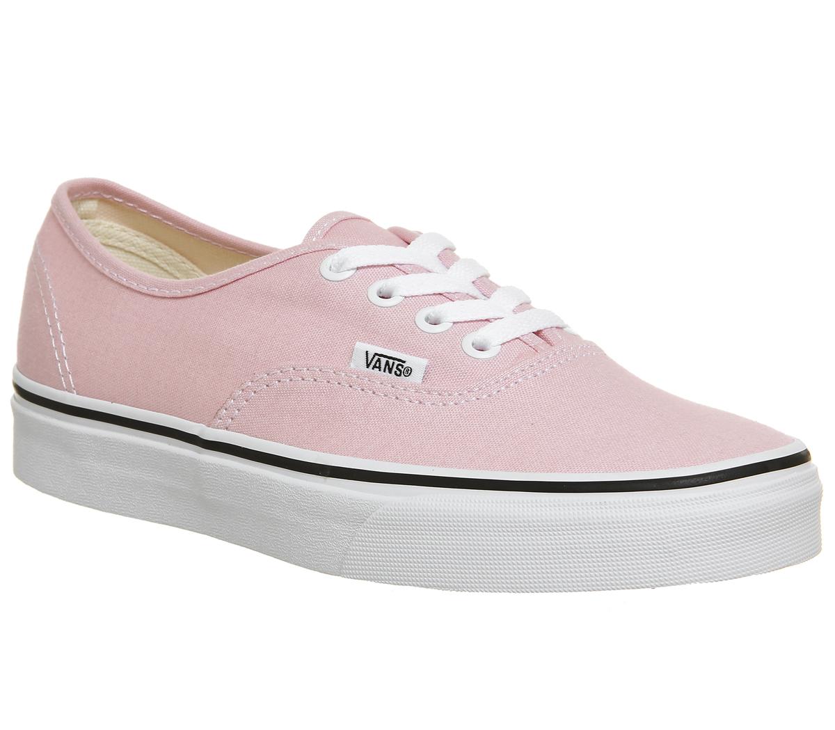 Vans Authentic Trainers Chalk Pink True White Hers Trainers