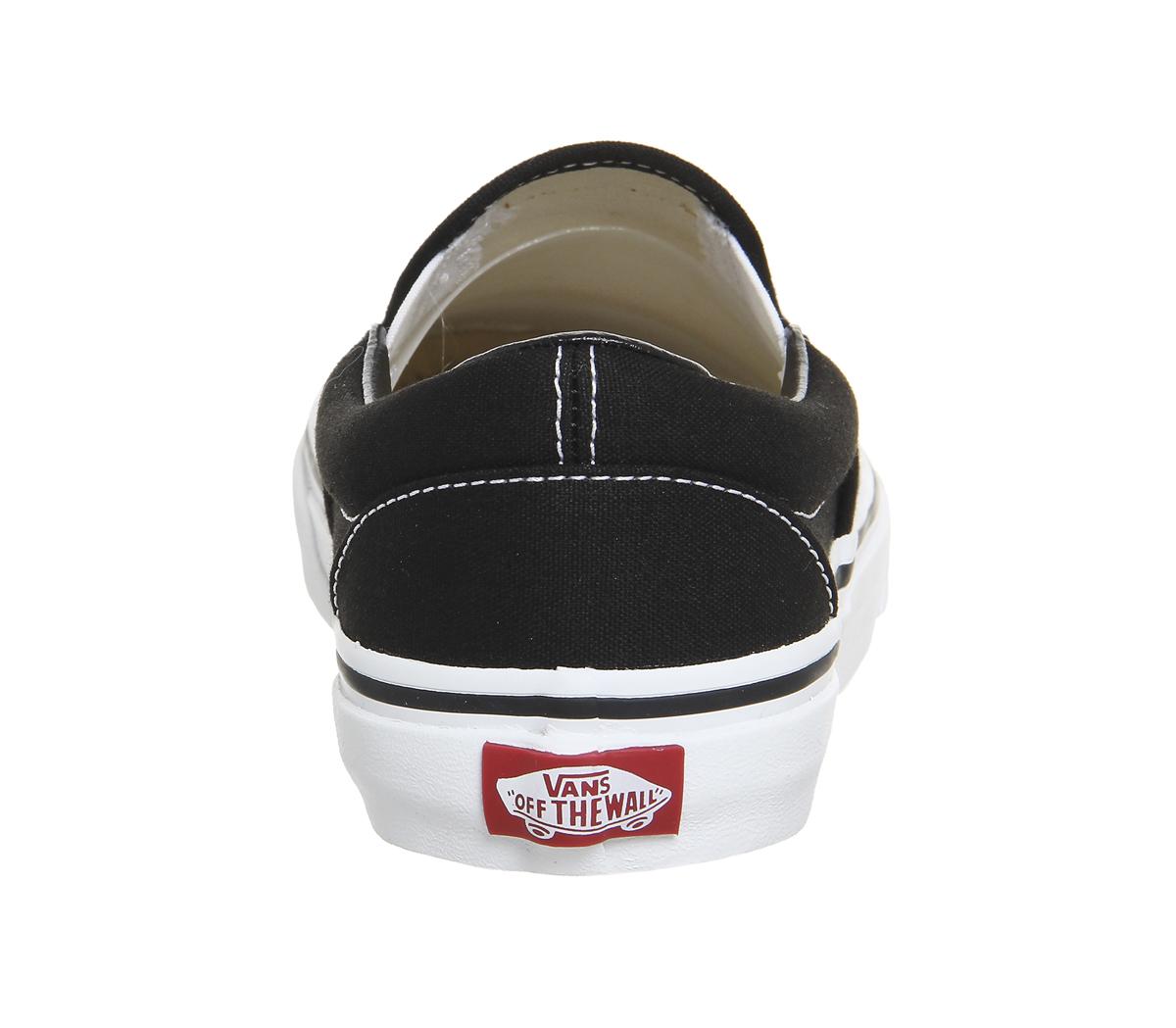 vans slip on bw