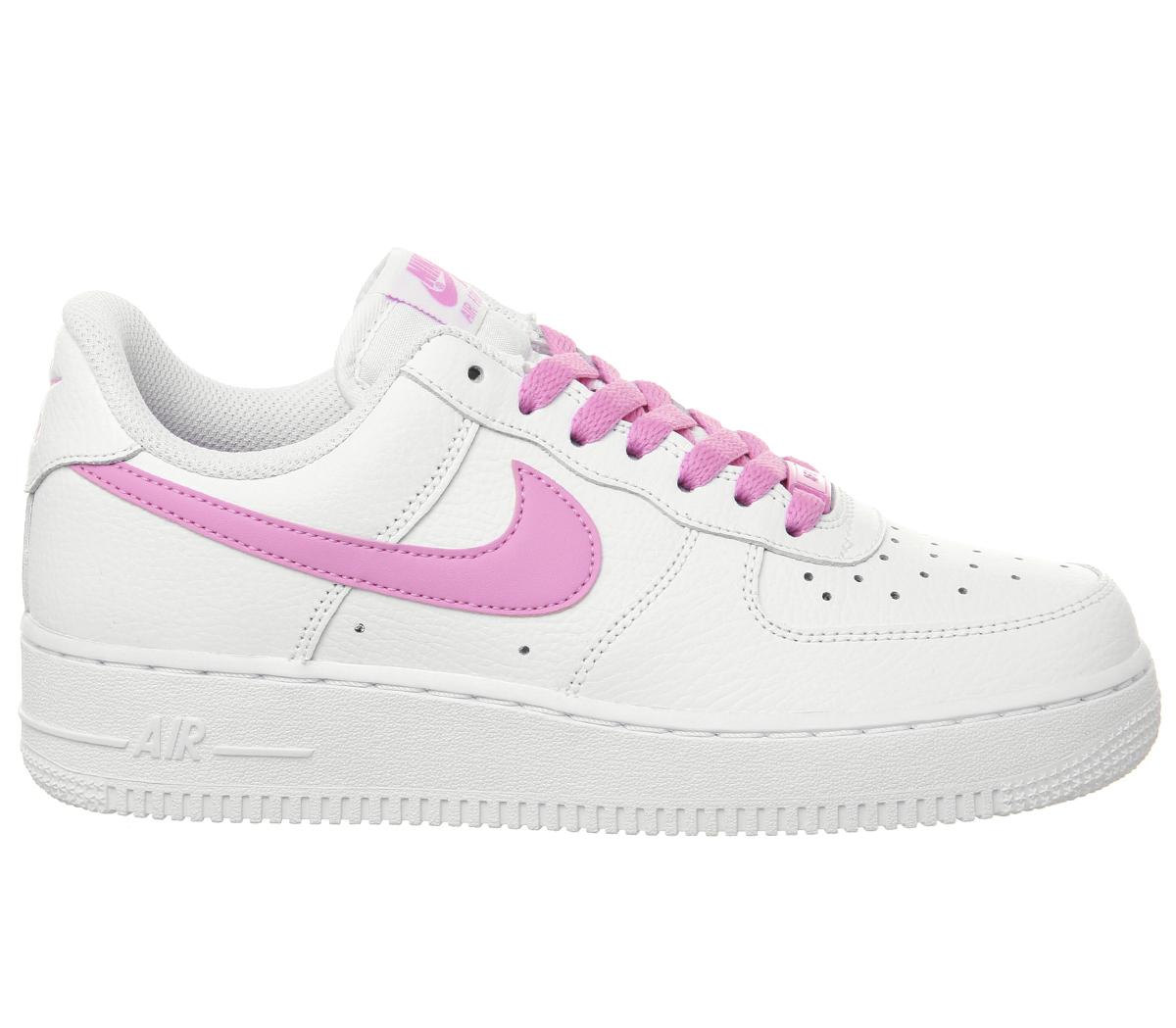 pink and white air force