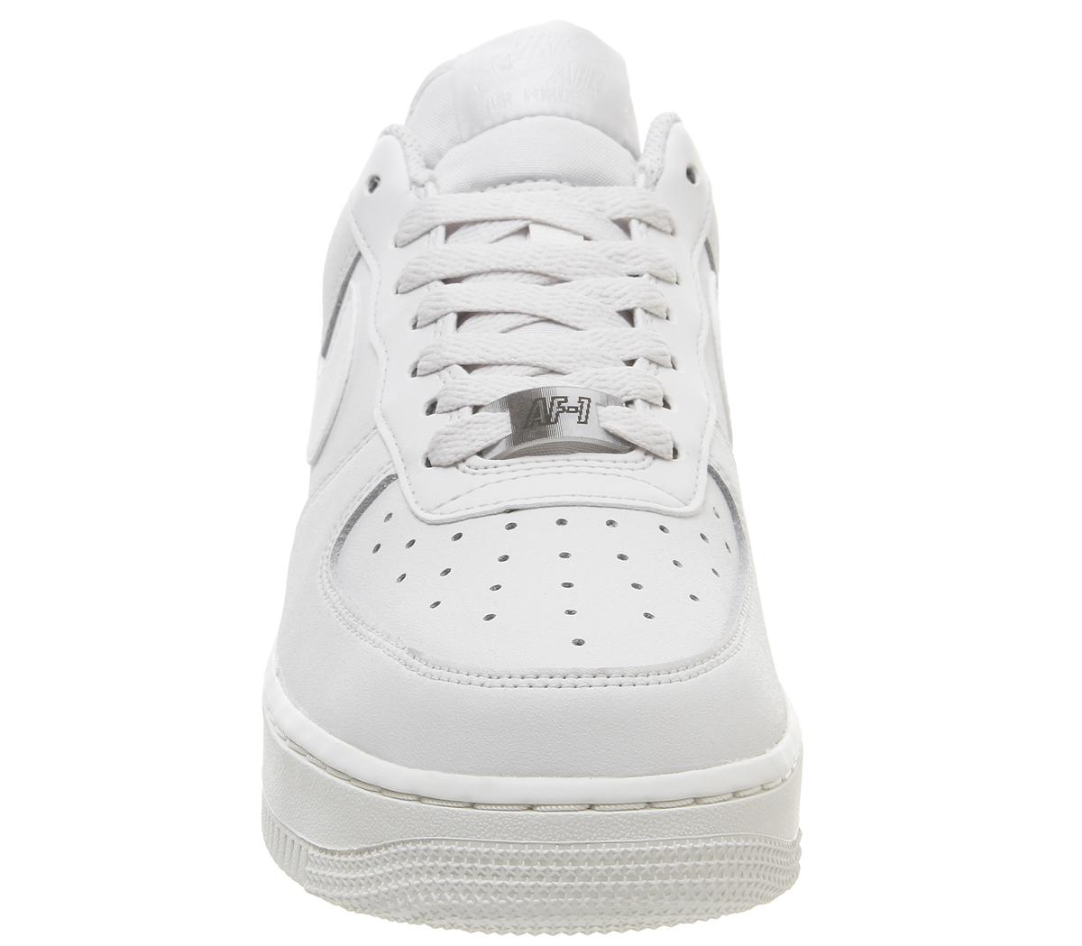 Nike Air Force 1 07 Trainers Platinum Tint Summit White - Hers trainers