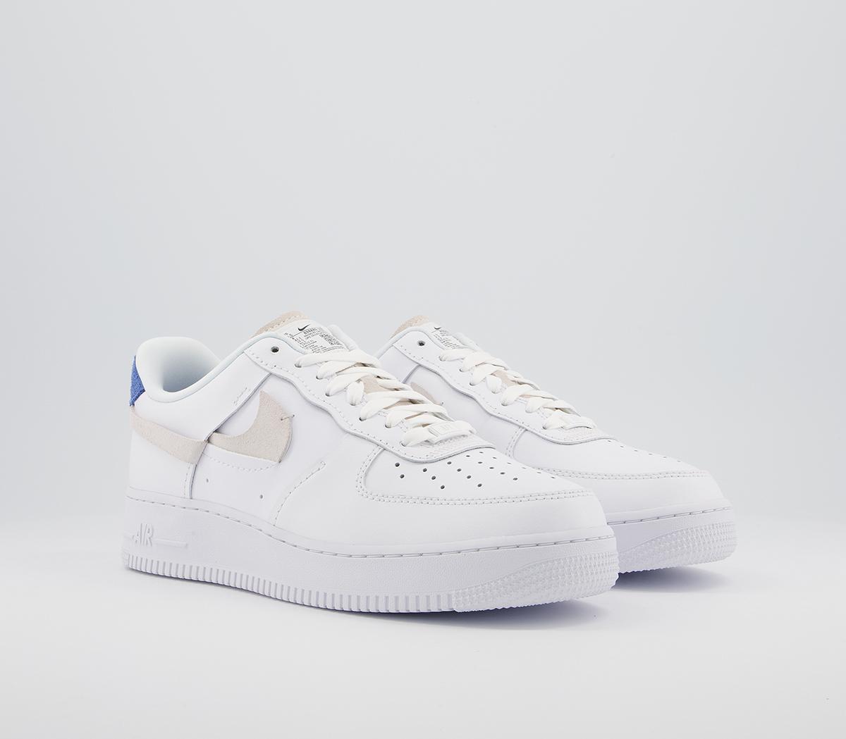 air force 1 07 trainers white game royal white
