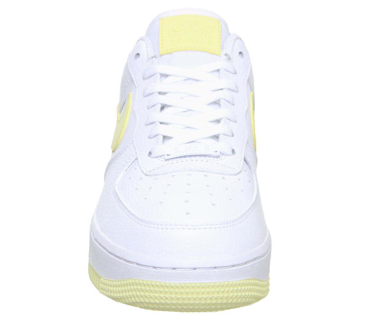 air force 1 07 trainers white bicycle yellow dark sulfur