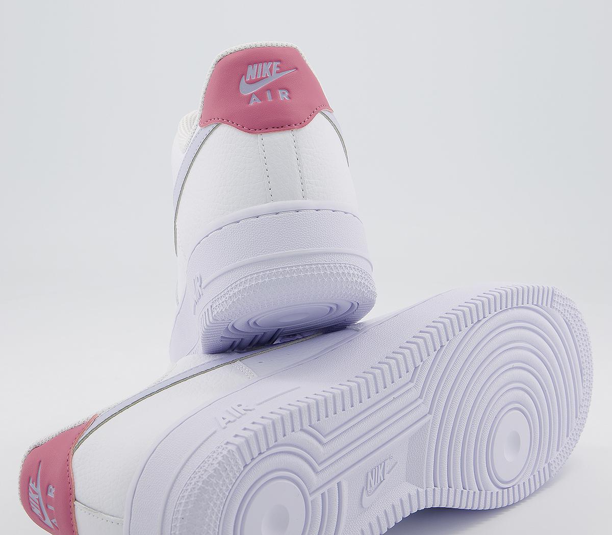 air force 1 07 trainers white ghost desert berry white