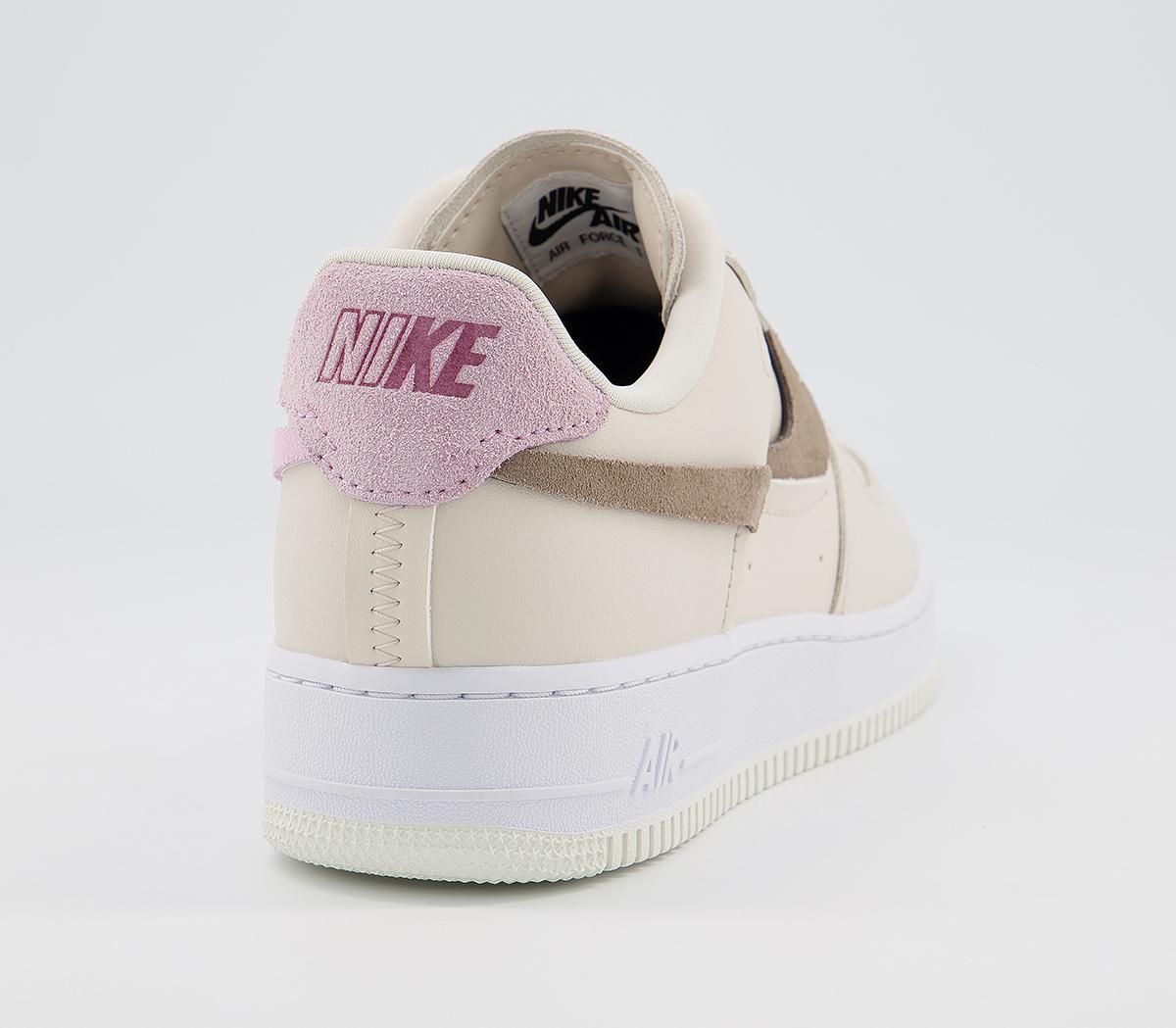 air force 1 07 trainers light orewood artic pink