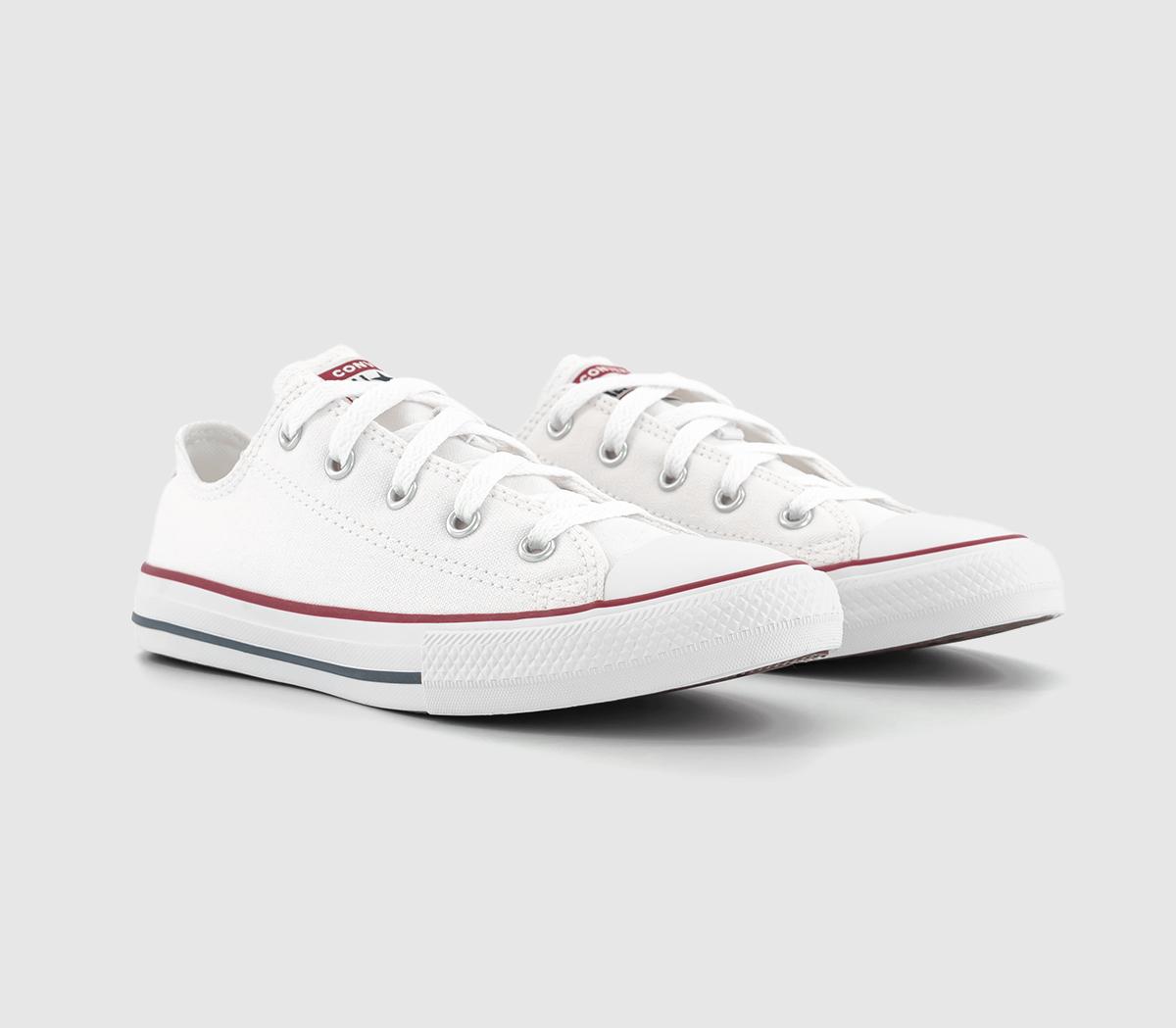 converse all star low cut white