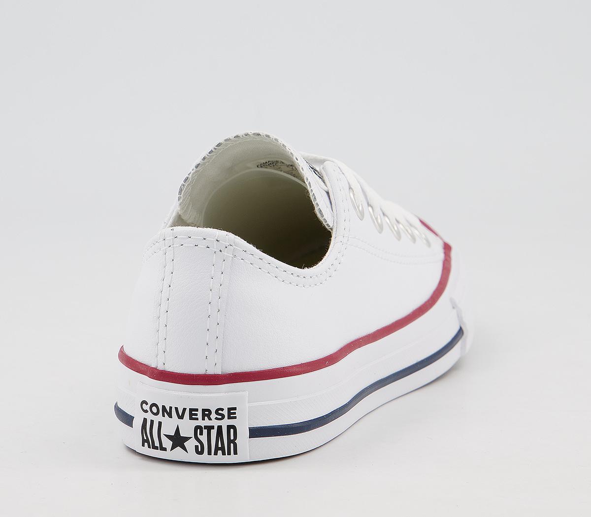 converse all star low cut white
