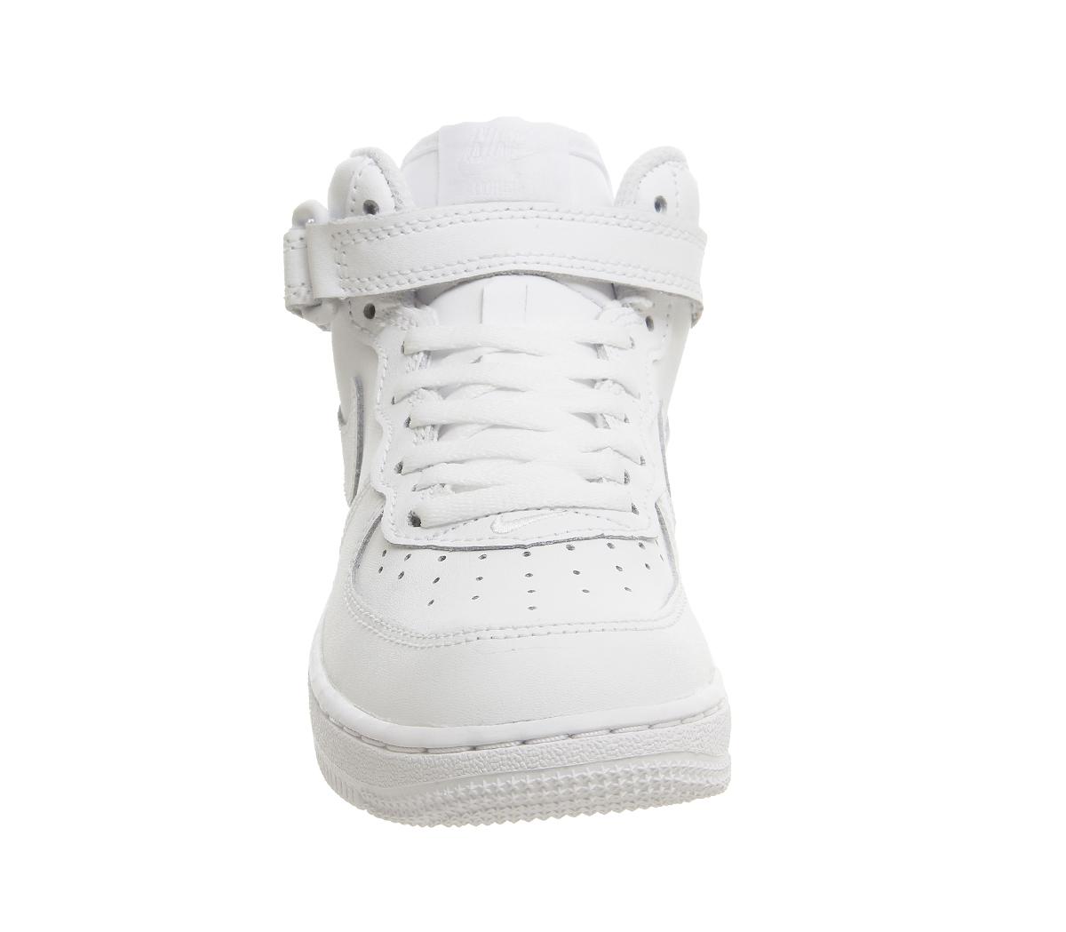 nike air force white youth