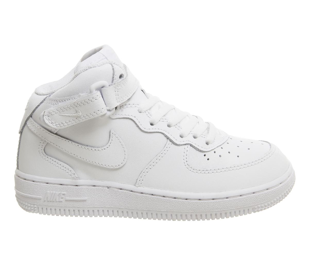 nike air force white youth