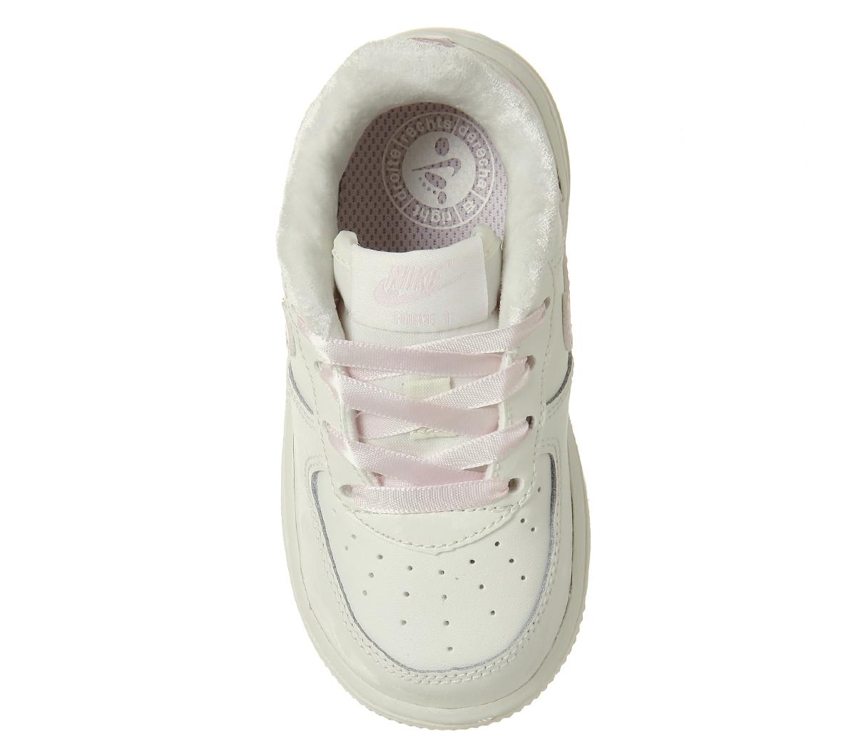 pink and white air force 1 infant