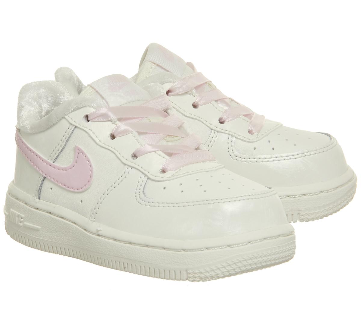 pink and white air force 1 infant