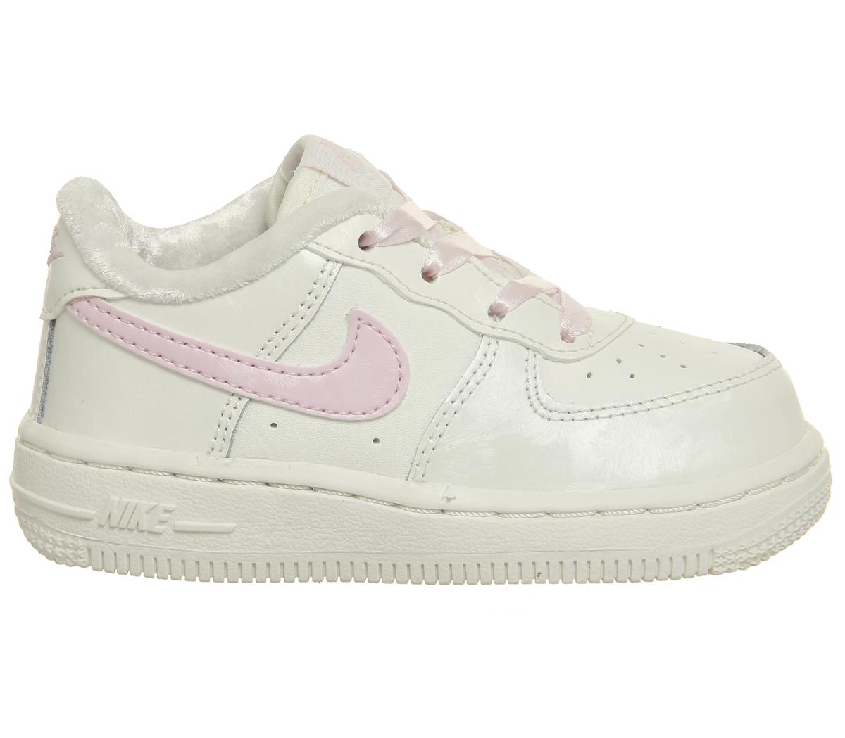 pink and white air force 1 infant