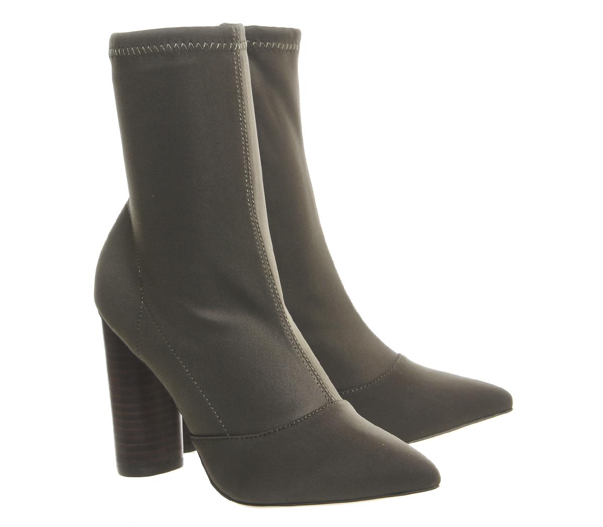 high cut ankle boots