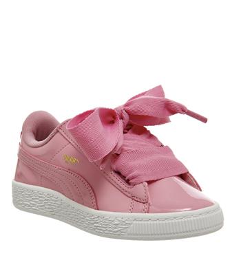 puma baby pink trainers