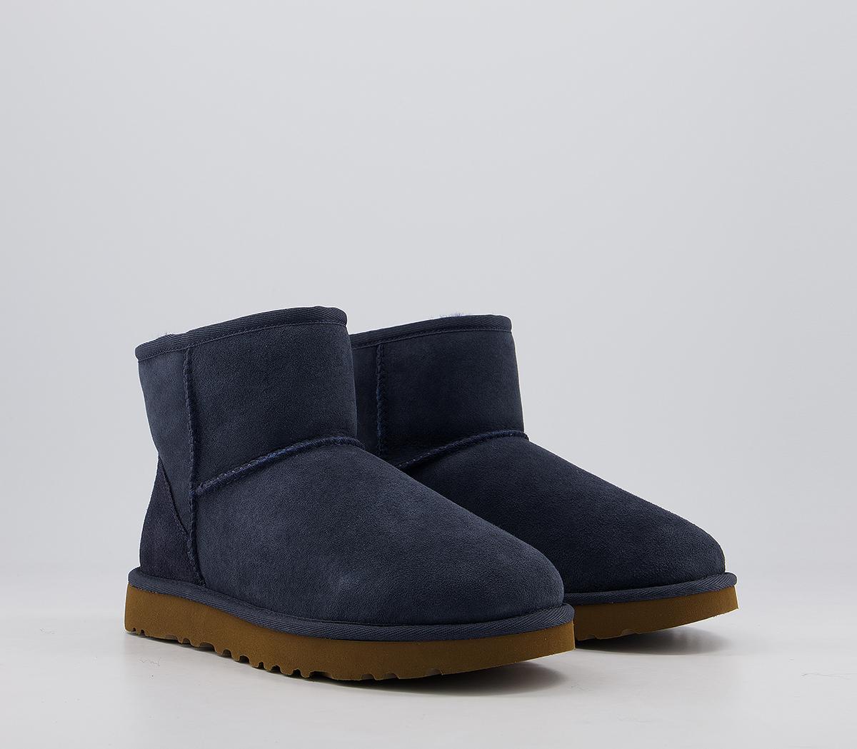 navy mini ugg boots