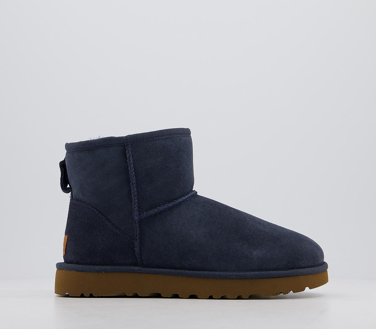 UGG Classic Mini II Boots Navy - Ankle Boots