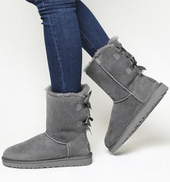 grey ugg boots office