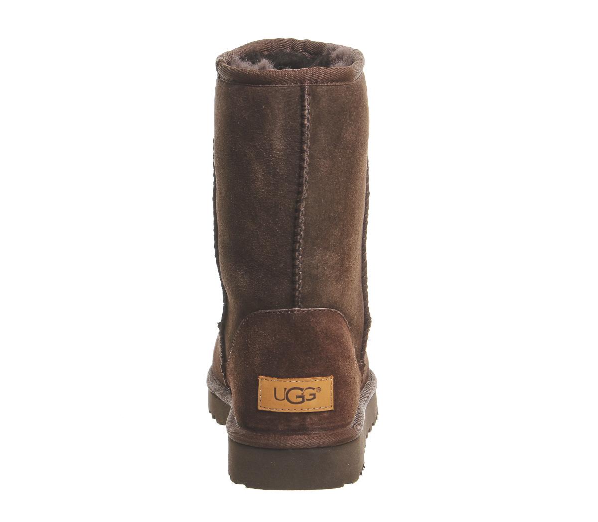 chocolate color ugg boots
