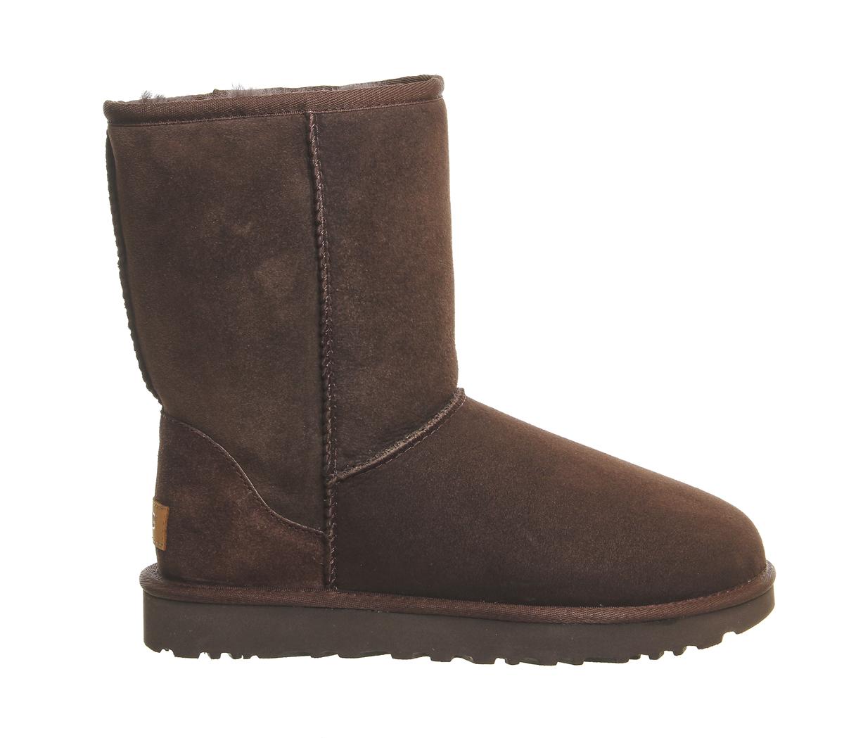 chocolate color ugg boots