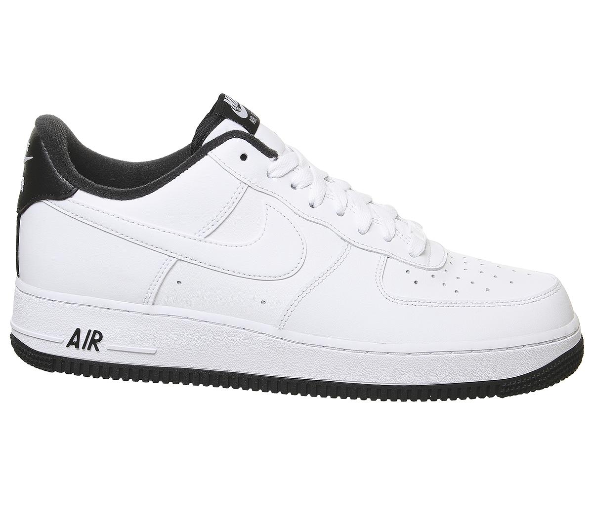 Nike Air Force 1 07 Trainers White Black White - His trainers