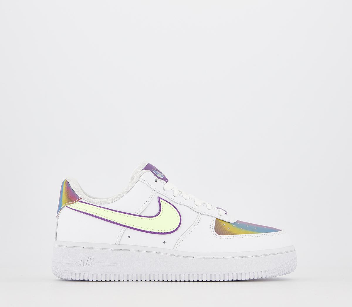 nike air force 1 purple and blue