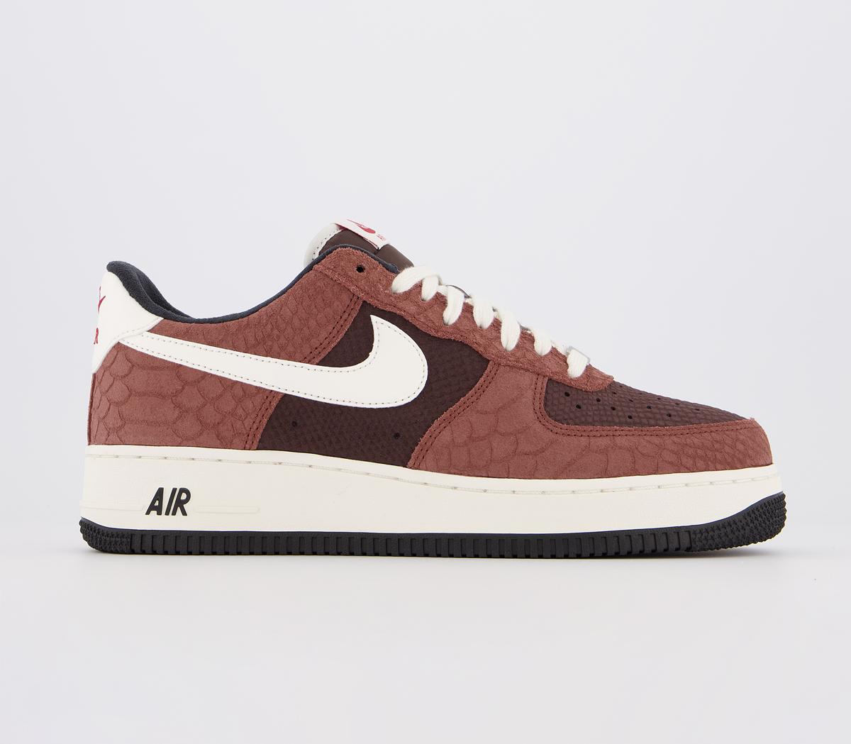 air force 1 red bark