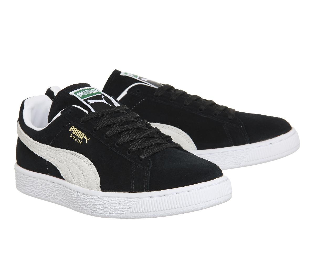 Puma Suede Classic Black White - Unisex Sports