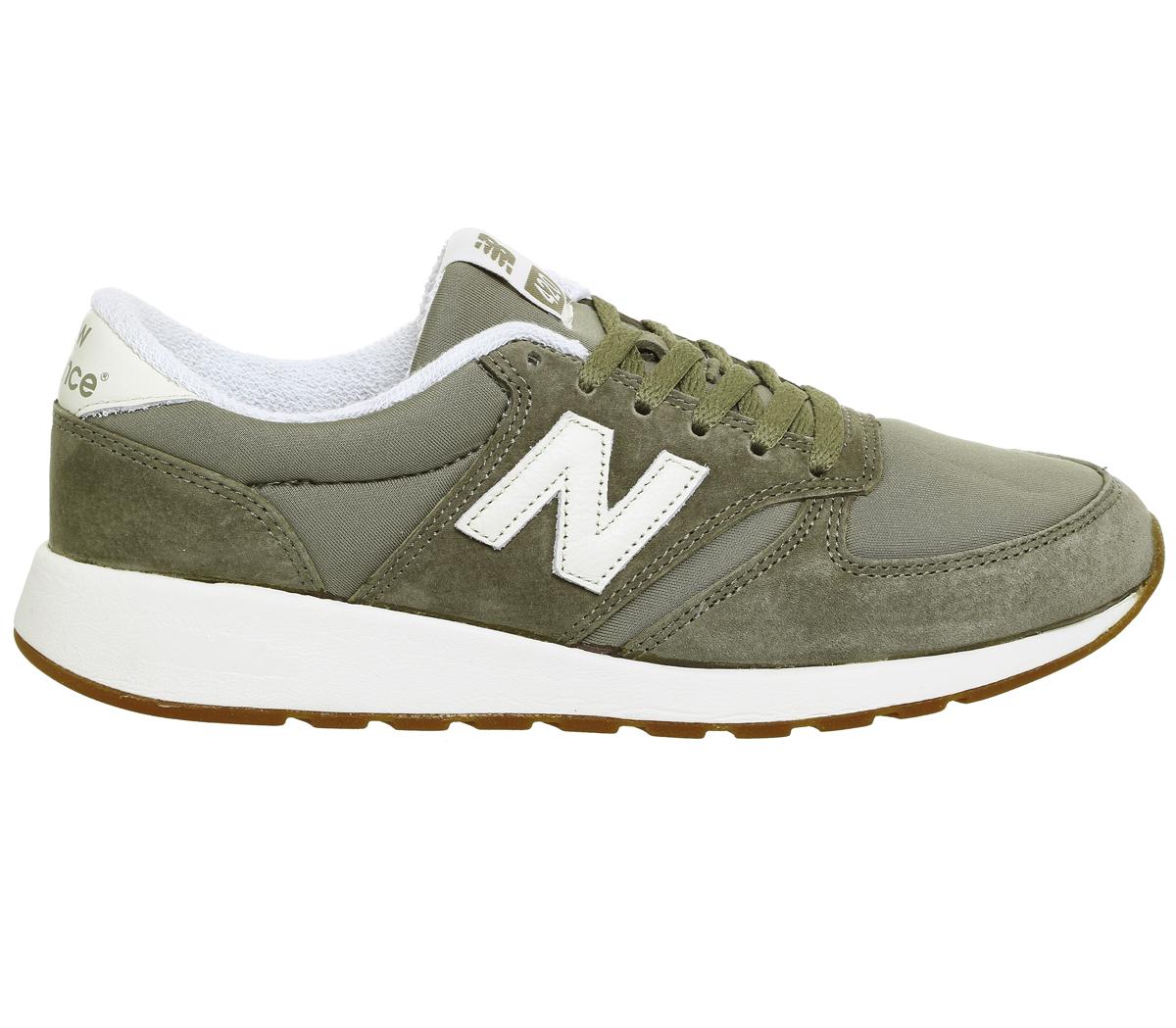 new balance 420 trainers khaki