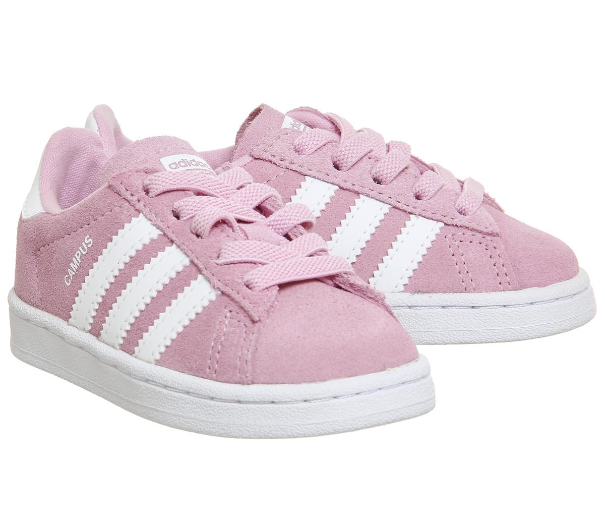 adidas Campus Infant Frost Pink White - Unisex