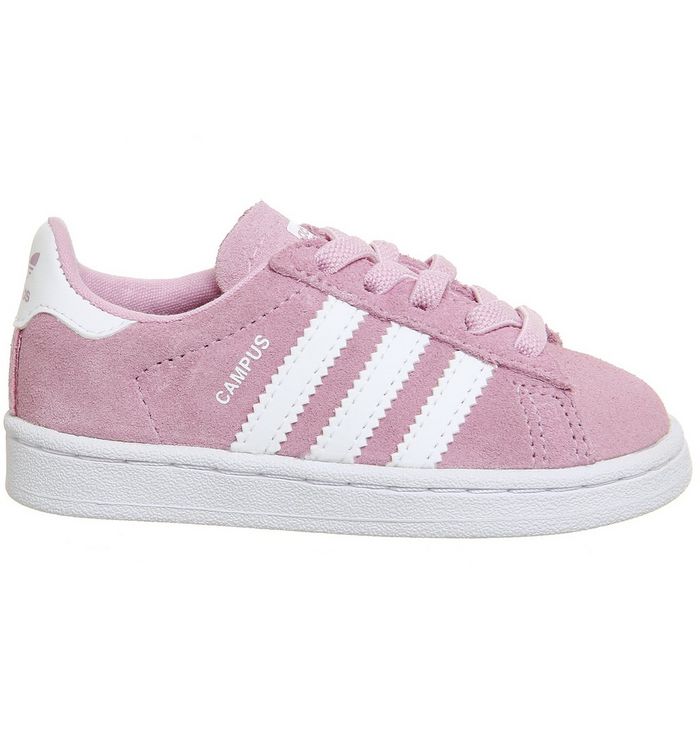 adidas Campus Infant Frost Pink White - Unisex