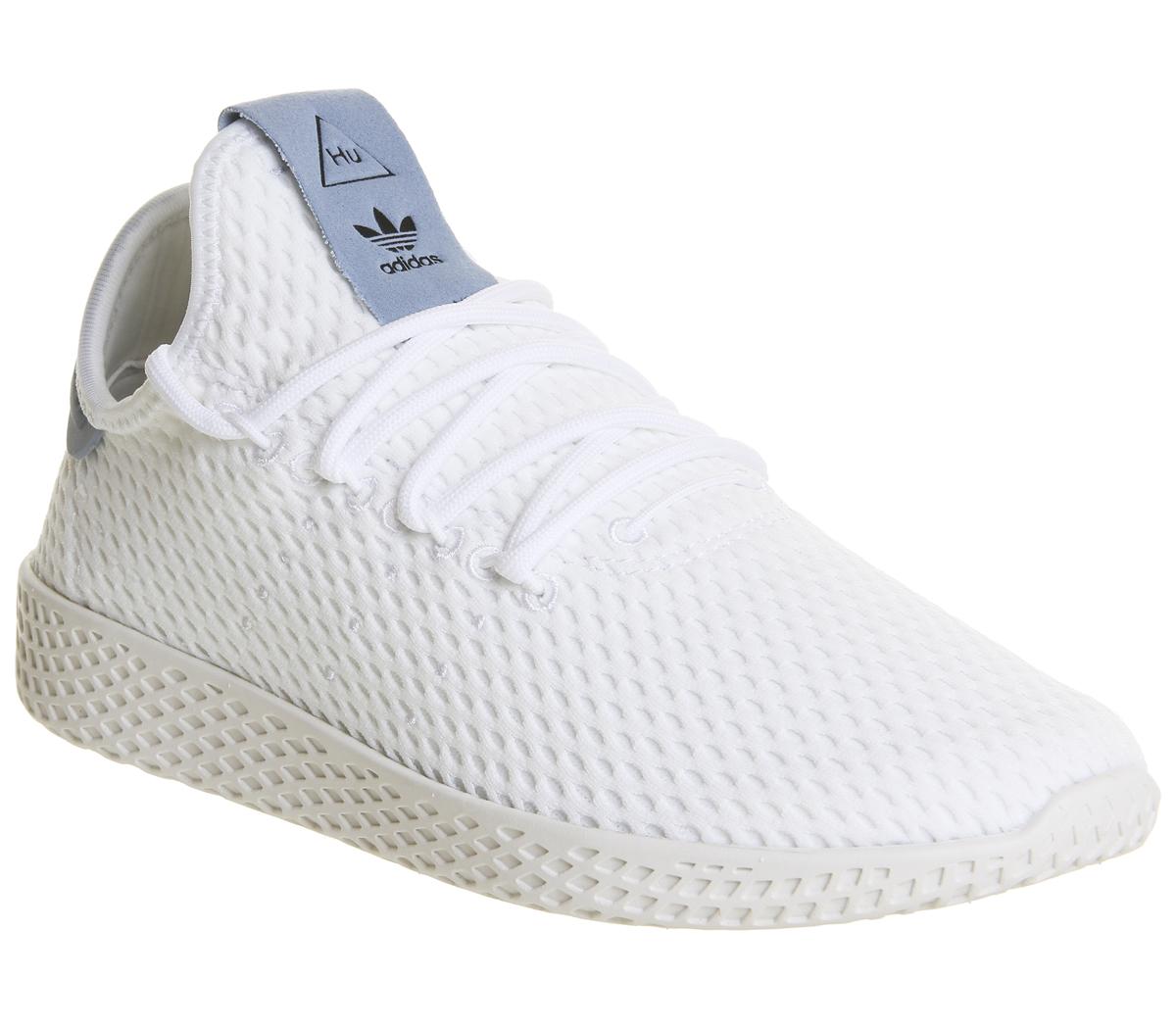 pharrell williams shoes white and blue