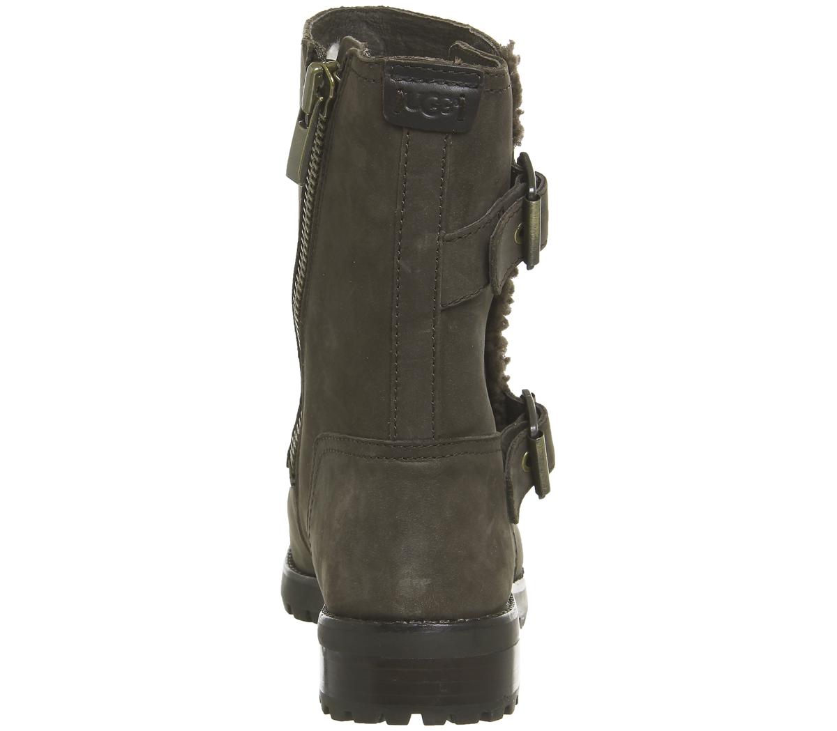 leather ugg biker boots uk