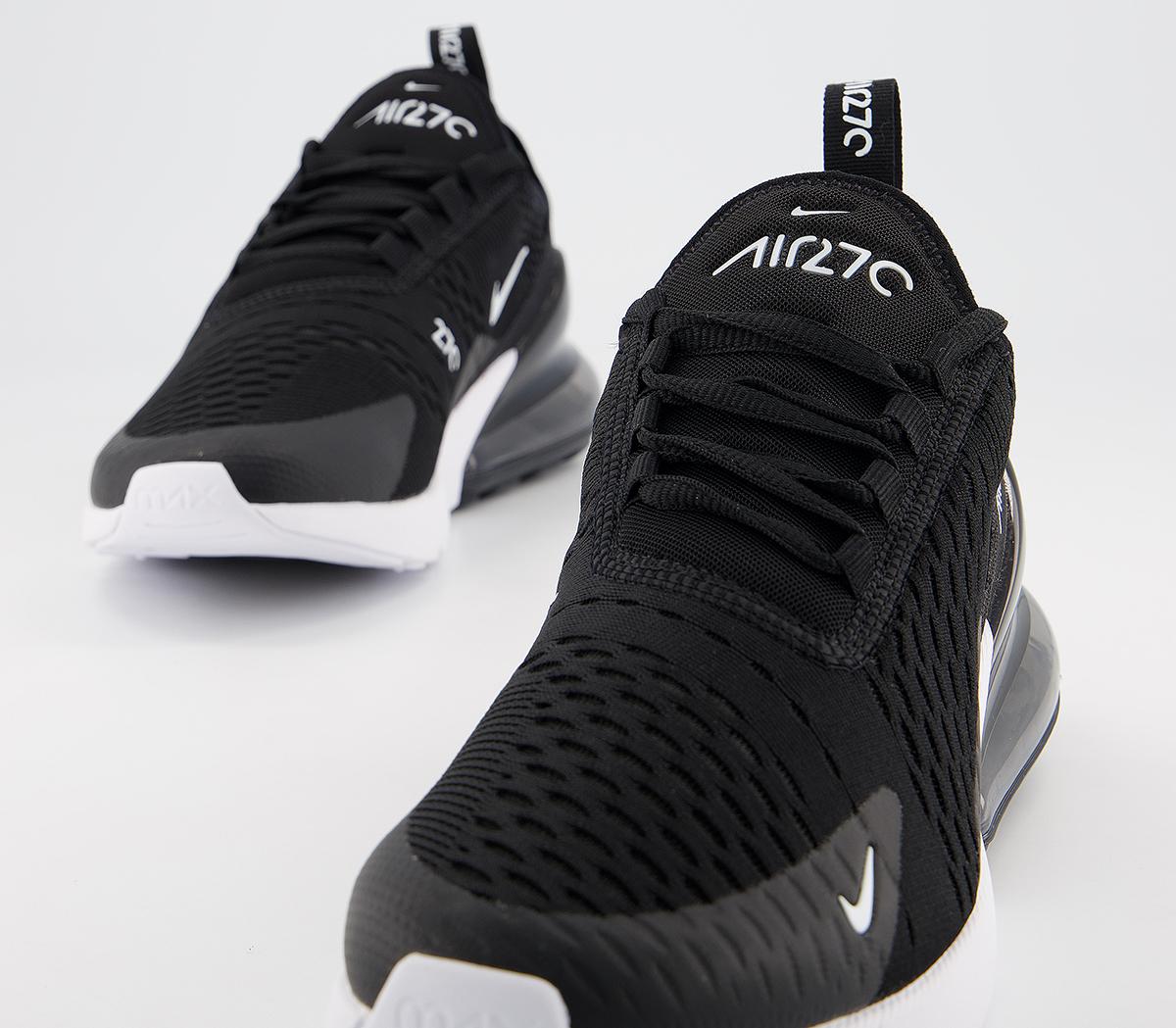 nike air max 270 trainers black anthracite white f