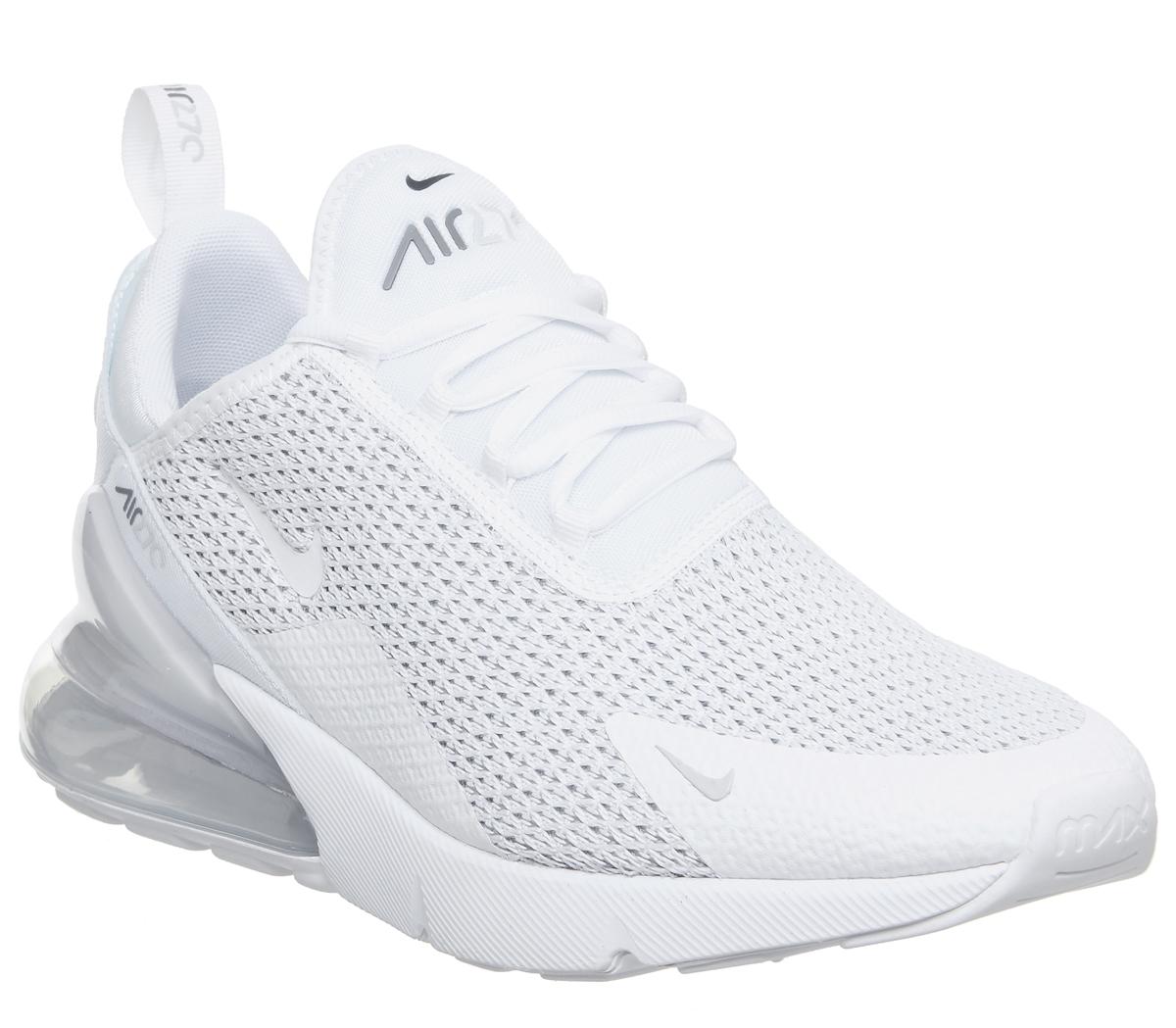 Nike Air Max 270 Trainers White White 