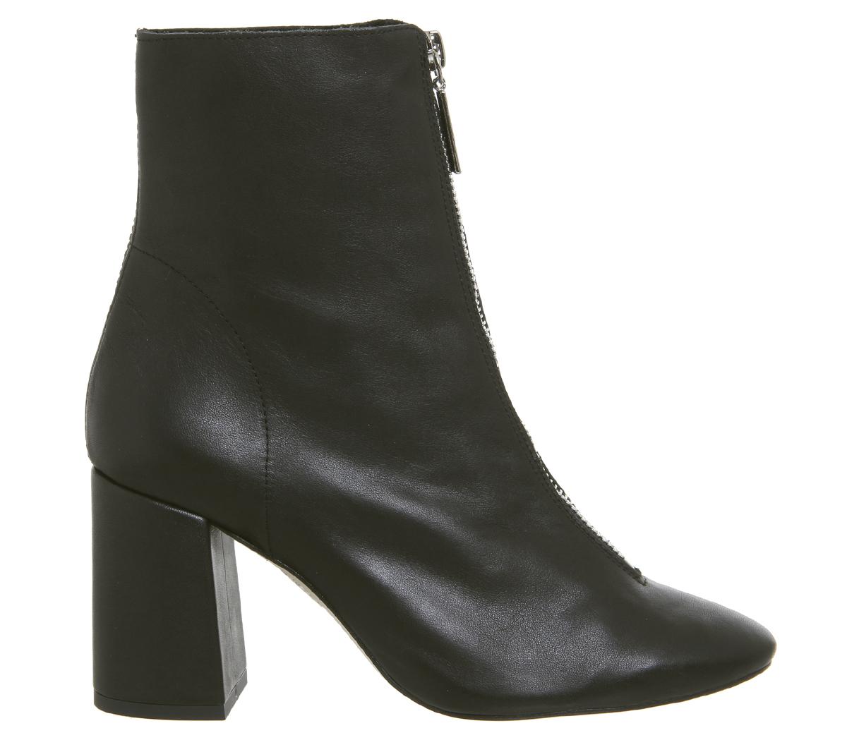 topshop front zip boots