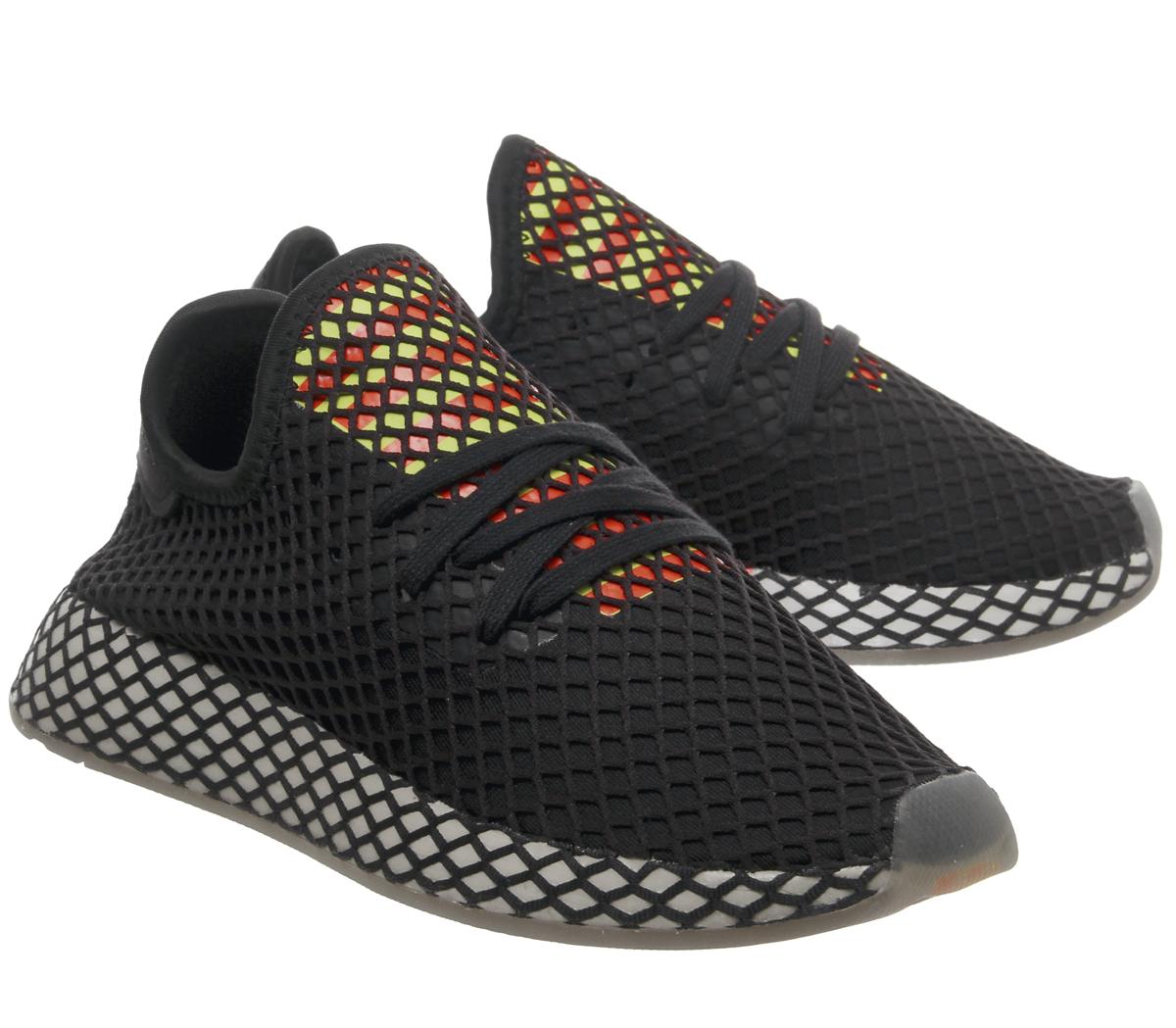 adidas Deerupt Trainers Core Black Sesame - Unisex Sportschuhe