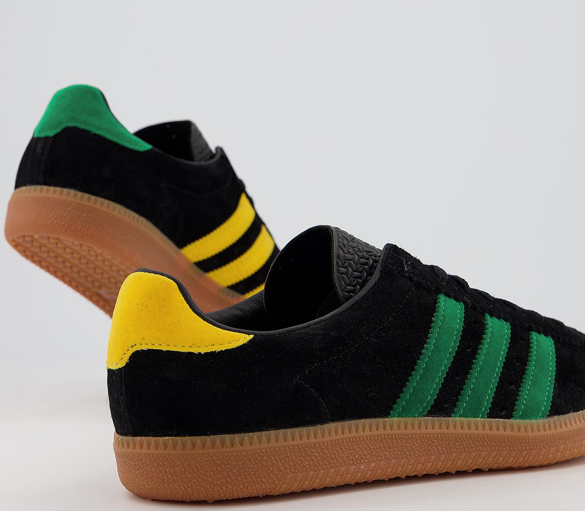 adidas padiham black green yellow