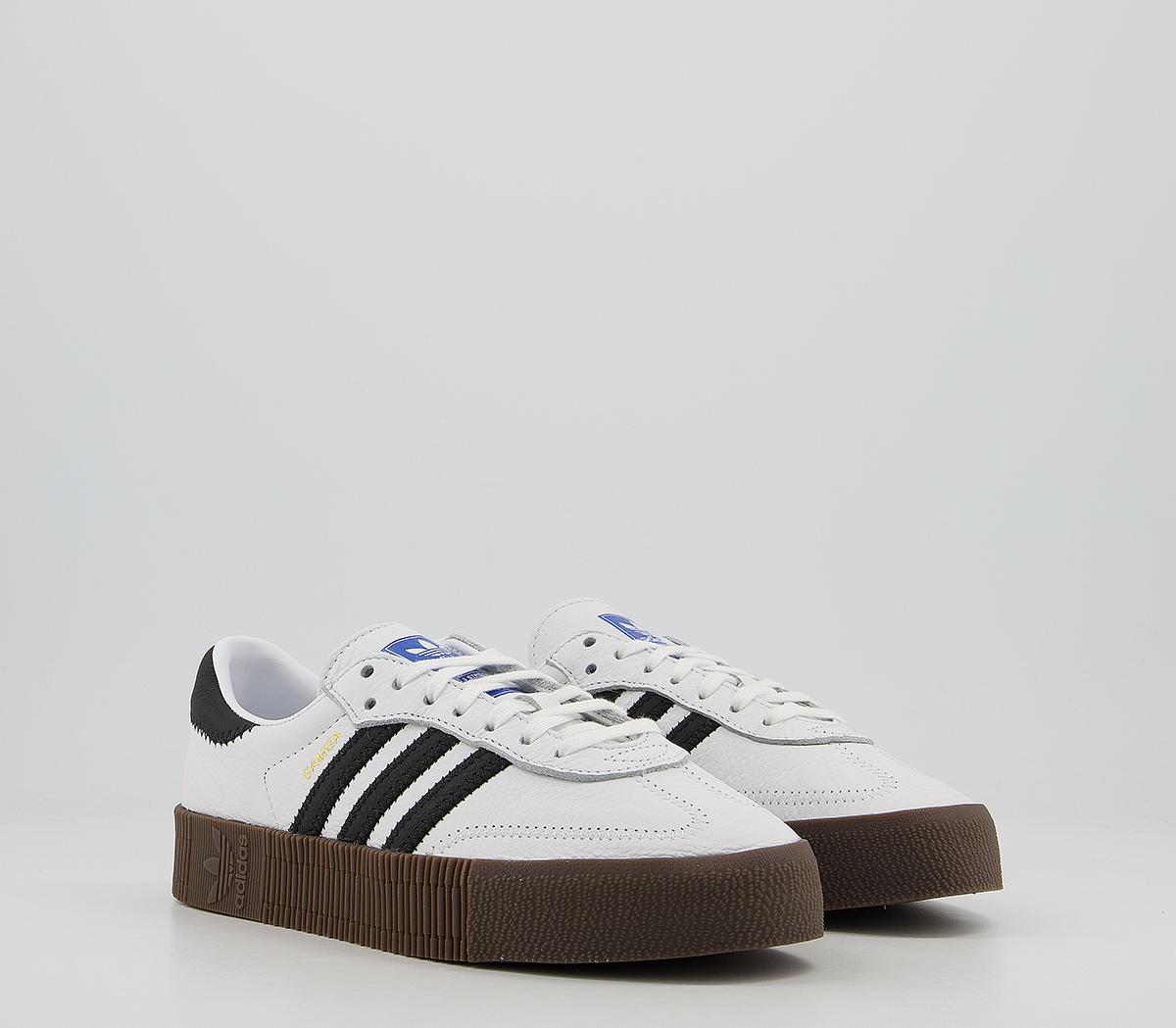 adidas samba white platform
