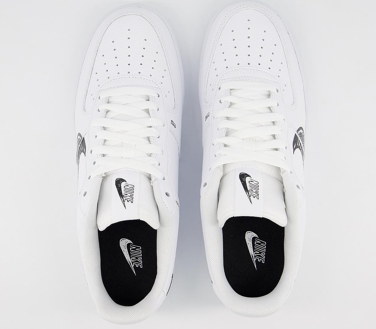 air force 1 utility white black