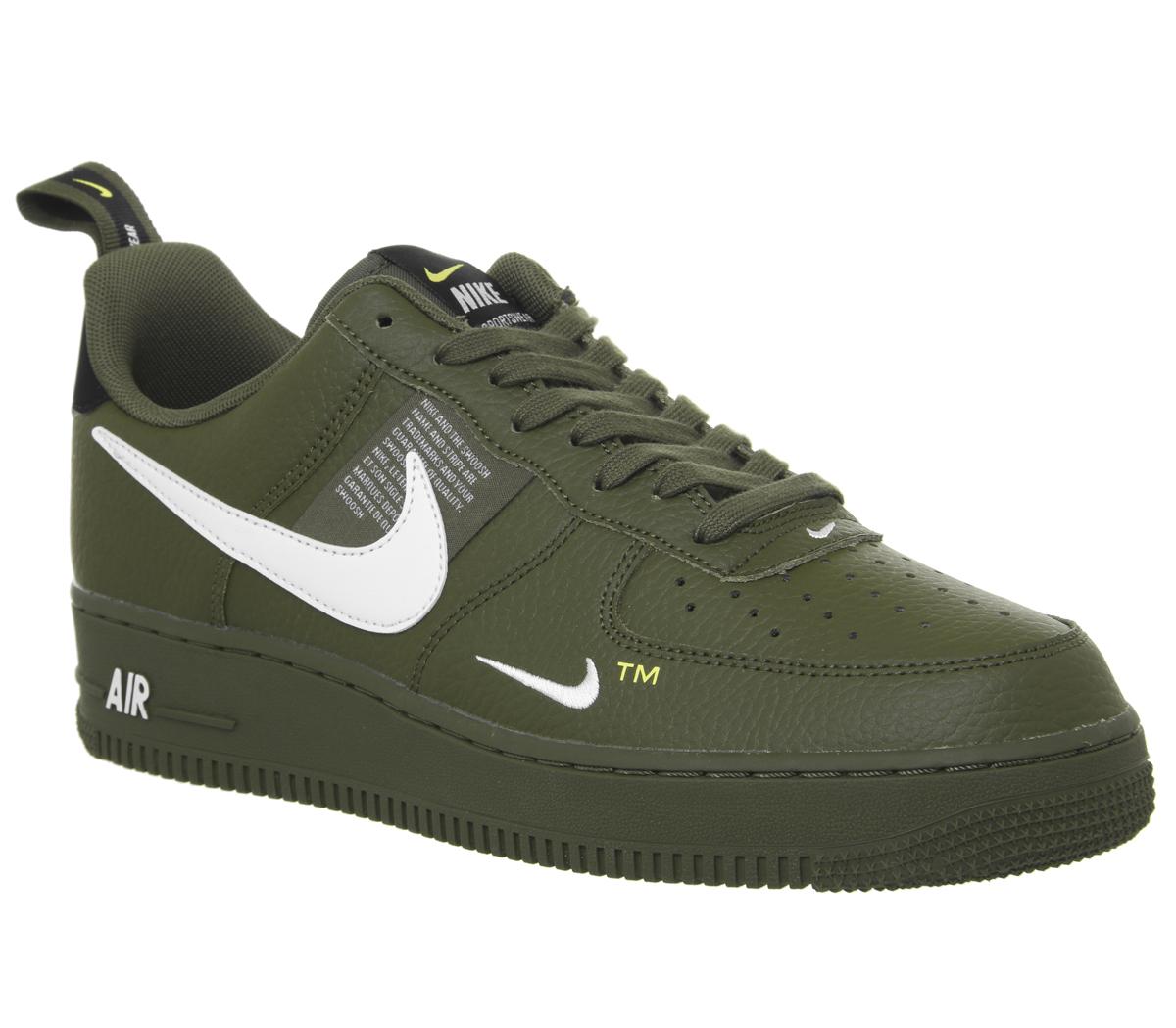 Nike Air Force 1 Utility Trainers Olive 