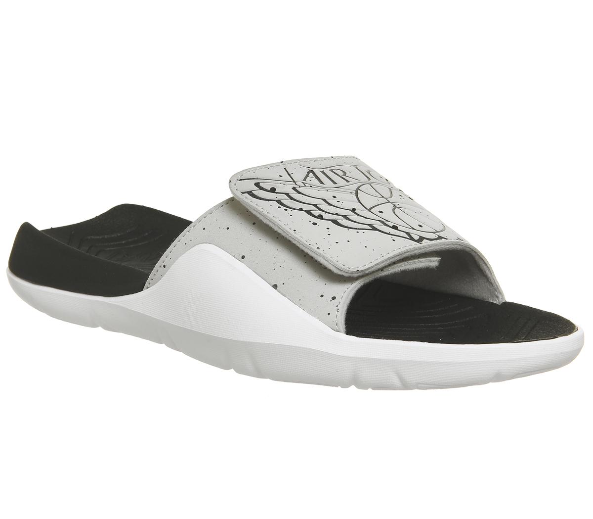 Jordan Jordan Hydro 7 Slide Tech Grey Black White - His ...