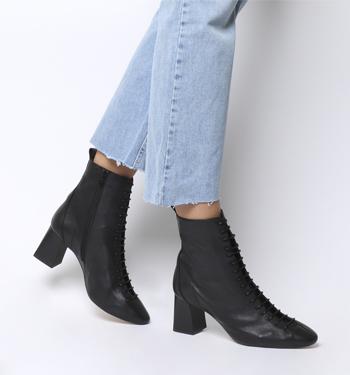 office womens lace up boots