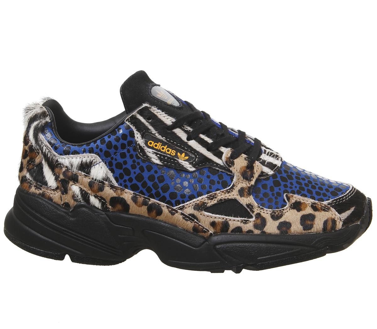 adidas falcon w leopard