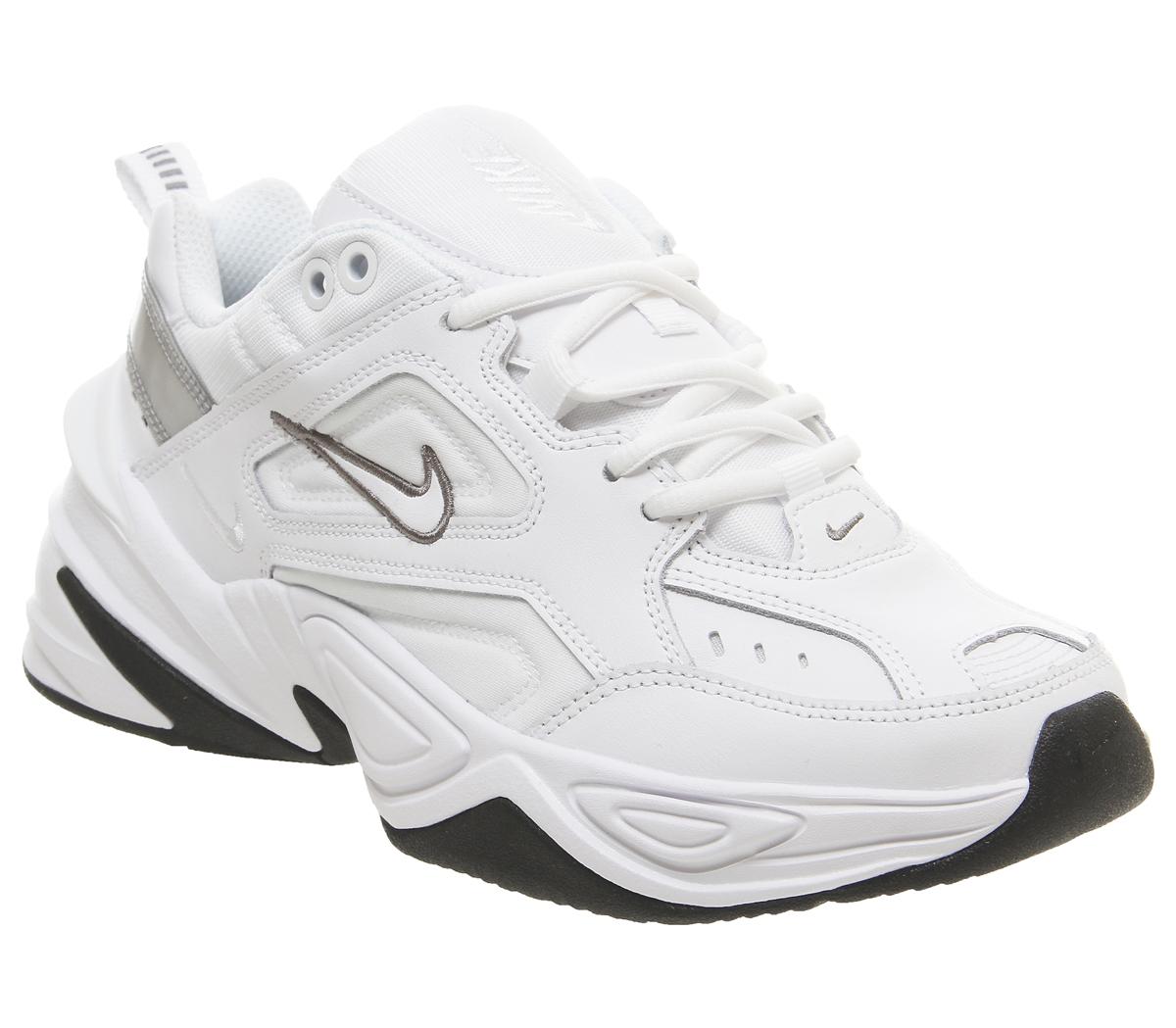 Nike M2k Tekno Trainers White Cool Grey 