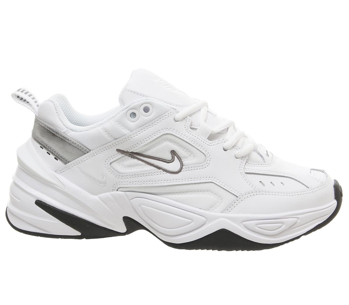  Nike  M2k  Tekno  Trainers White Cool Grey Black Hers trainers