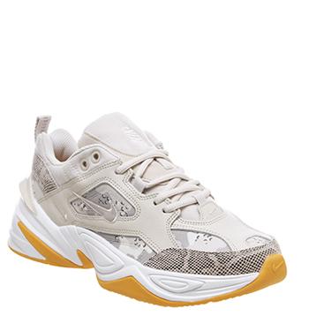 Nike M2k Tekno Trainers Particle Beige Summit White Hers Trainers