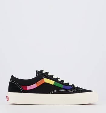 vans style 36 trainers rosebloom multi marshmallow floral checkerboard ex