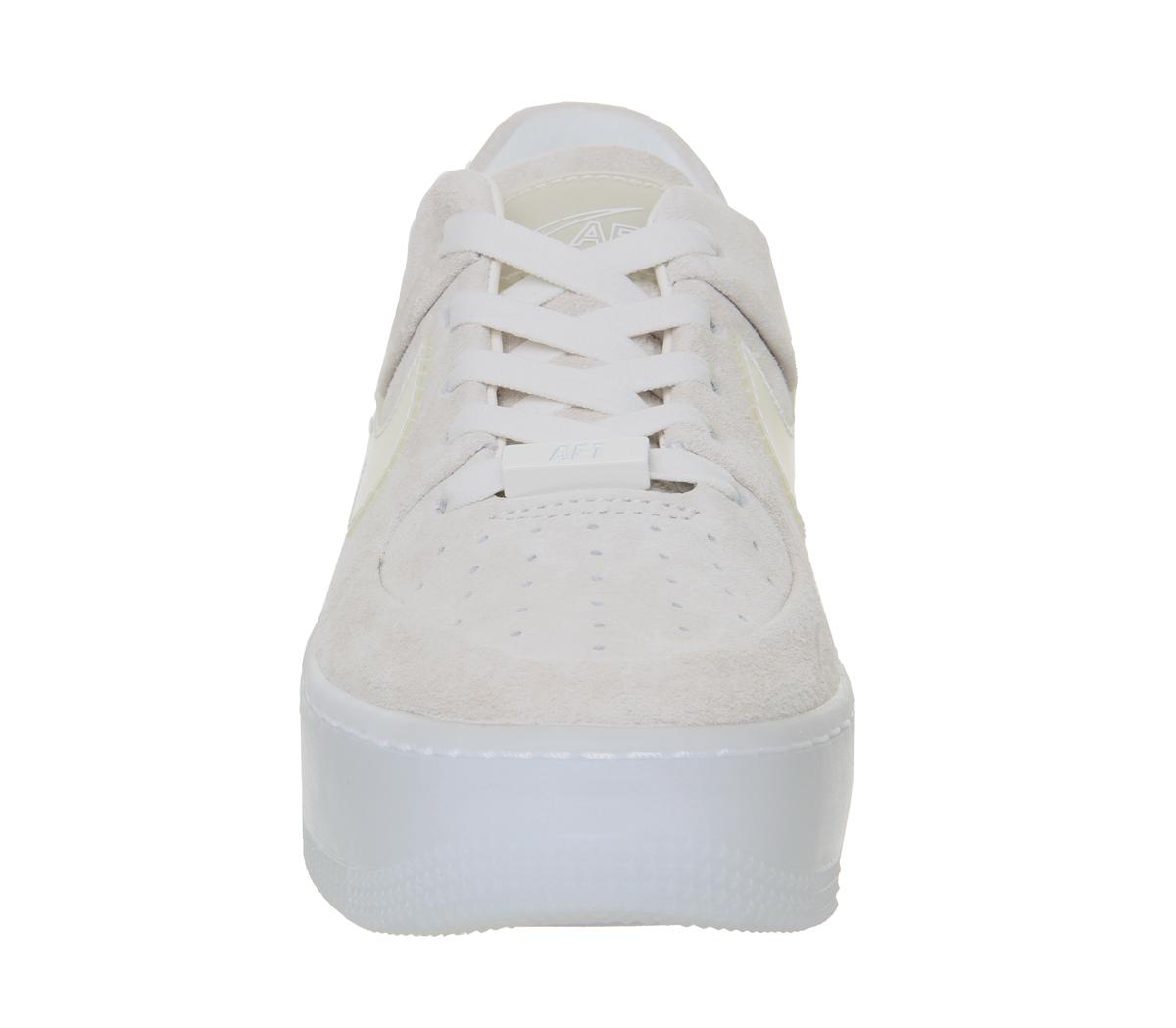 air force 1 sage trainers phantom white irridescent