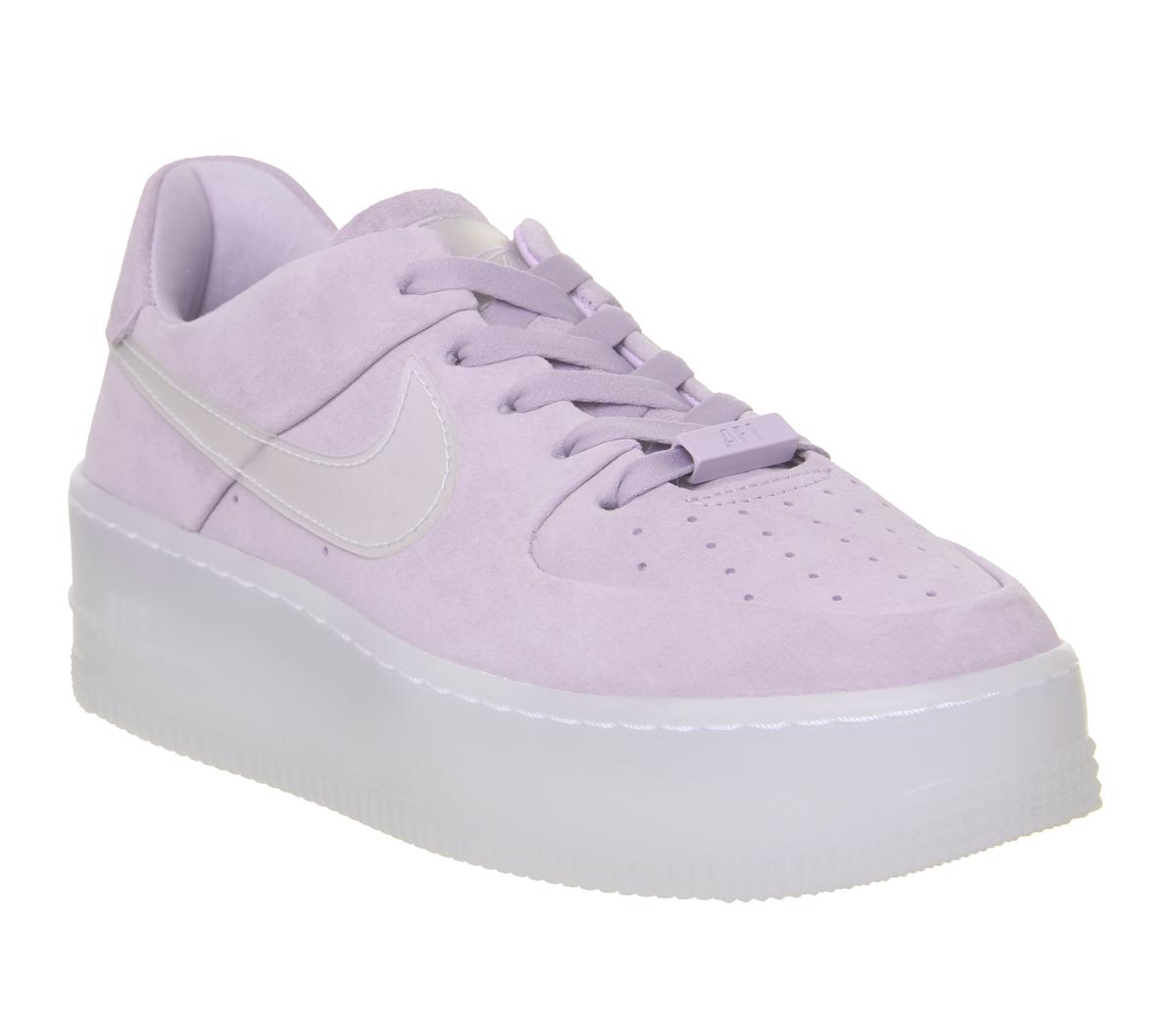 nike air force 1 sage lavender